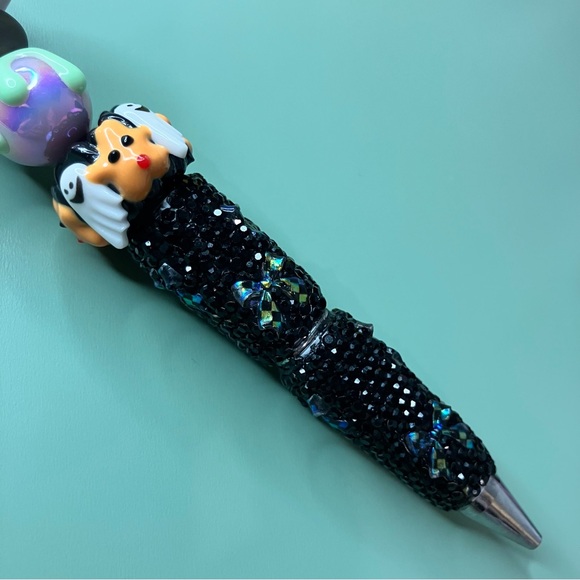 Nightmare Before Christmas Sally Repurposed Funko Handmade Rhinestone Beaded Pen - Picture 7 of 9